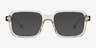 Quinlan Vert AcétateMontures de lunettes de vue d'EyeBuyDirect, Avec des Verres Teintés