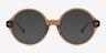 Ashford Brown AcetateEyeglass Frames from EyeBuyDirect, with Tinted Lenses