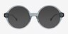 Ashford Bleu AcétateMontures de lunettes de vue d'EyeBuyDirect, Avec des Verres Teintés