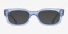 Gamechanger Bleu AcétateMontures de lunettes de vue d'EyeBuyDirect, Avec des Verres Teintés