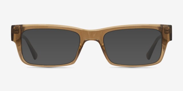 Visionary Brun PlastiqueMontures de lunettes de vue d'EyeBuyDirect, Avec des Verres Teintés
