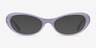 Vertex Purple AcetateEyeglass Frames from EyeBuyDirect, with Tinted Lenses