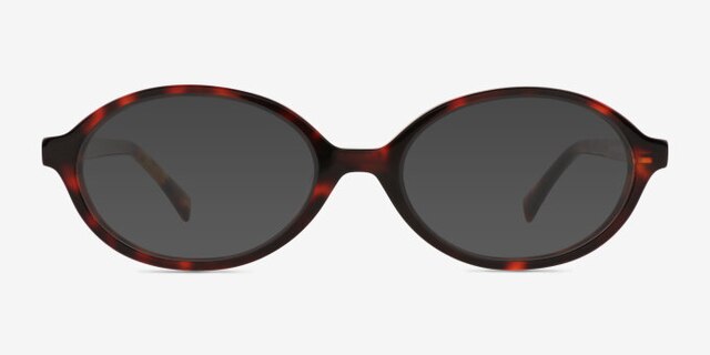 Aven Tortoise AcetateEyeglass Frames from EyeBuyDirect, with Tinted Lenses