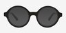 Groove Black AcetateEyeglass Frames from EyeBuyDirect, with Tinted Lenses