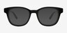 Lighthouse Black AcetateEyeglass Frames from EyeBuyDirect, with Tinted Lenses