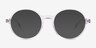 Amaranth Clear Purple Alternative MaterialsEyeglass Frames from EyeBuyDirect, with Tinted Lenses