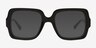 Koru Black Alternative MaterialsEyeglass Frames from EyeBuyDirect, with Tinted Lenses