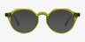 Monarda Clear Green Alternative MaterialsEyeglass Frames from EyeBuyDirect, with Tinted Lenses