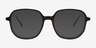Natural Black Alternative MaterialsEyeglass Frames from EyeBuyDirect, with Tinted Lenses