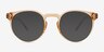 Oak Brun Matériaux biosourcésMontures de lunettes de vue d'EyeBuyDirect, Avec des Verres Teintés