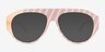 Just Be Striped Pink PlasticEyeglass Frames from EyeBuyDirect, with Tinted Lenses