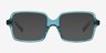 Marie Blue Alternative MaterialsEyeglass Frames from EyeBuyDirect, with Tinted Lenses
