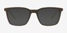 Accelerate Matte Gray Eco-friendlyEyeglass Frames from EyeBuyDirect, with Tinted Lenses