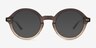 Grant Gray Brown Matériaux biosourcésMontures de lunettes de vue d'EyeBuyDirect, Avec des Verres Teintés