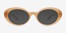 Chambers Brun Matériaux biosourcésMontures de lunettes de vue d'EyeBuyDirect, Avec des Verres Teintés