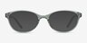 Air Green PlasticEyeglass Frames from EyeBuyDirect, with Tinted Lenses