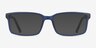 Apex Bleu PlastiqueMontures de lunettes de vue d'EyeBuyDirect, Avec des Verres Teintés