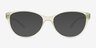 Camille Blue PlasticEyeglass Frames from EyeBuyDirect, with Tinted Lenses