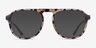 Brooklyn Ivory Tortoise PlasticEyeglass Frames from EyeBuyDirect, with Tinted Lenses