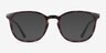 Chandler Tortoise PlasticEyeglass Frames from EyeBuyDirect, with Tinted Lenses