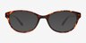 Cecilia Écailles PlastiqueMontures de lunettes de vue d'EyeBuyDirect, Avec des Verres Teintés