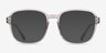 Danni Gray PlasticEyeglass Frames from EyeBuyDirect, with Tinted Lenses