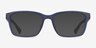 Darren Bleu PlastiqueMontures de lunettes de vue d'EyeBuyDirect, Avec des Verres Teintés