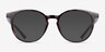 Crew Tortoise PlasticEyeglass Frames from EyeBuyDirect, with Tinted Lenses