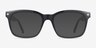 Eddie Black PlasticEyeglass Frames from EyeBuyDirect, with Tinted Lenses