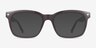 Eddie Brun PlastiqueMontures de lunettes de vue d'EyeBuyDirect, Avec des Verres Teintés