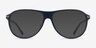 Falcon Bleu PlastiqueMontures de lunettes de vue d'EyeBuyDirect, Avec des Verres Teintés