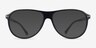 Falcon Black PlasticEyeglass Frames from EyeBuyDirect, with Tinted Lenses