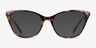 Harper Tortoise AcetateEyeglass Frames from EyeBuyDirect, with Tinted Lenses