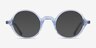 Neptune Clear Blue AcetateEyeglass Frames from EyeBuyDirect, with Tinted Lenses