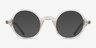 Neptune Clear Green AcetateEyeglass Frames from EyeBuyDirect, with Tinted Lenses