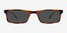 Arcade Écailles PlastiqueMontures de lunettes de vue d'EyeBuyDirect, Avec des Verres Teintés