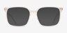 Bailey Transparent PlastiqueMontures de lunettes de vue d'EyeBuyDirect, Avec des Verres Teintés