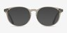 Bubbles Gray PlasticEyeglass Frames from EyeBuyDirect, with Tinted Lenses