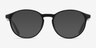 Halo Black PlasticEyeglass Frames from EyeBuyDirect, with Tinted Lenses