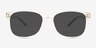 Hayden Transparent PlastiqueMontures de lunettes de vue d'EyeBuyDirect, Avec des Verres Teintés