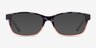 Haley Blue Pink PlastiqueMontures de lunettes de vue d'EyeBuyDirect, Avec des Verres Teintés