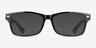 Hobbs Black PlasticEyeglass Frames from EyeBuyDirect, with Tinted Lenses