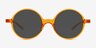 Magic Clear Orange PlastiqueMontures de lunettes de vue d'EyeBuyDirect, Avec des Verres Teintés