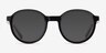 Nova Noir AcétateMontures de lunettes de vue d'EyeBuyDirect, Avec des Verres Teintés