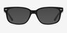 John Black AcetateEyeglass Frames from EyeBuyDirect, with Tinted Lenses