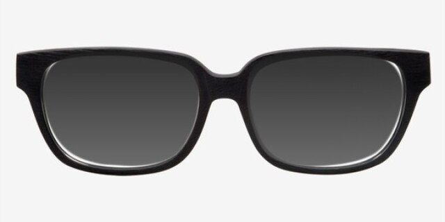 Digora Black AcetateEyeglass Frames from EyeBuyDirect, with Tinted Lenses