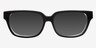 Digora Black AcetateEyeglass Frames from EyeBuyDirect, with Tinted Lenses