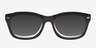 GAF-110194 Black AcetateEyeglass Frames from EyeBuyDirect, with Tinted Lenses