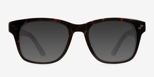 Chernogorsk Brown AcetateEyeglass Frames from EyeBuyDirect, with Tinted Lenses
