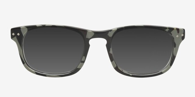 Talitsa Camouflage AcetateEyeglass Frames from EyeBuyDirect, with Tinted Lenses